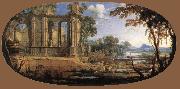 PATEL, Pierre Landscape with Ruins af USA oil painting reproduction